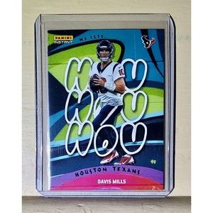 Davis Mills 2022 Panini NFL MyCity #13 Football Card 1/1860